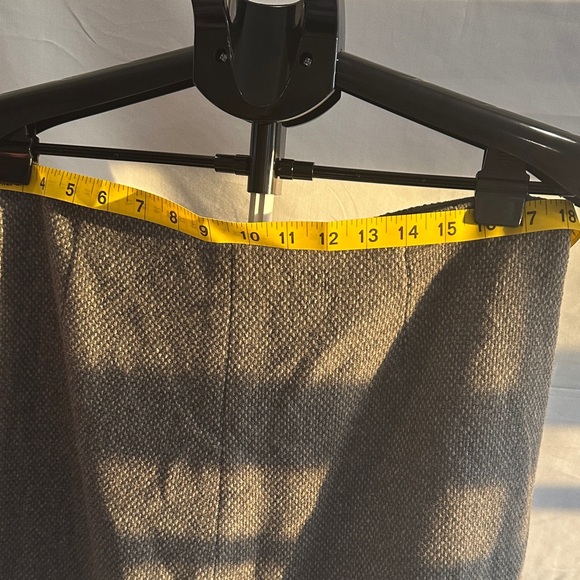 Lauren Ralph Lauren Charcoal Tweed Pencil Skirt - Picture 9 of 9